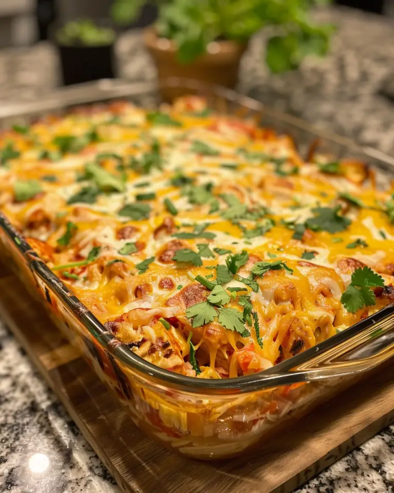 Mexican Trash Casserole with Chicken