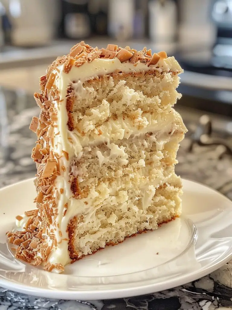 White German Chocolate Cake